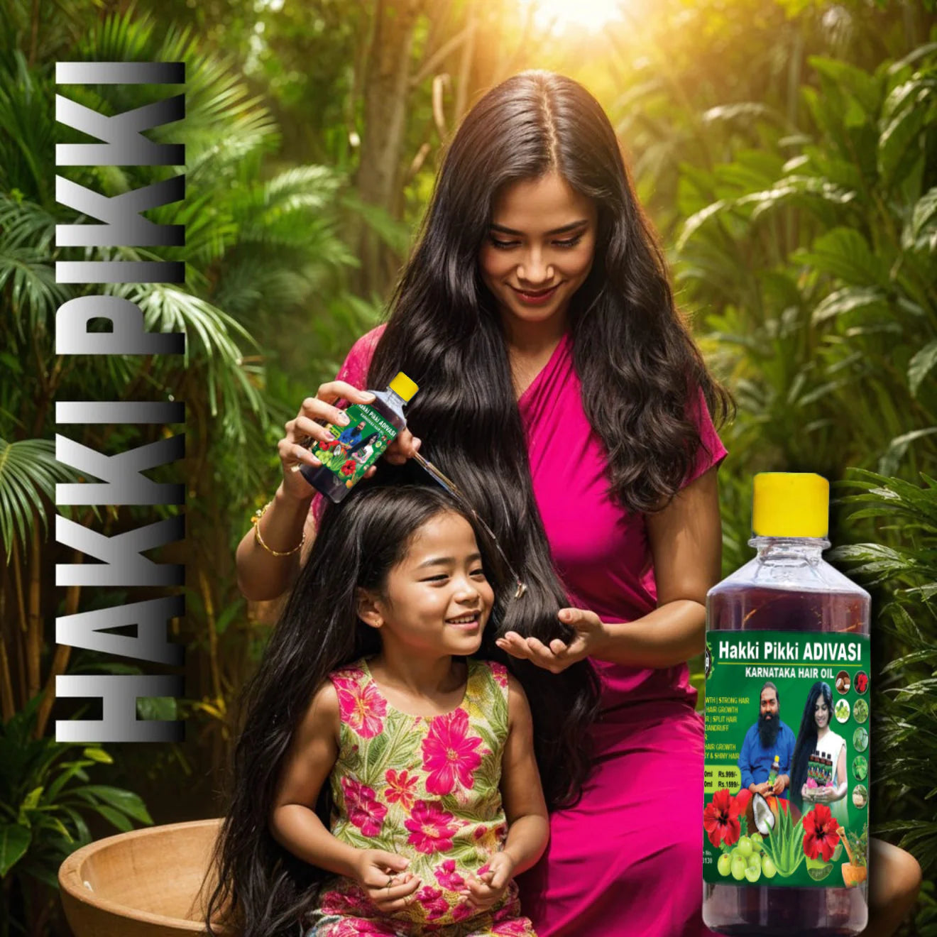 Hakki Pikki Adivasi Neelamabari Herbal Hair Oil