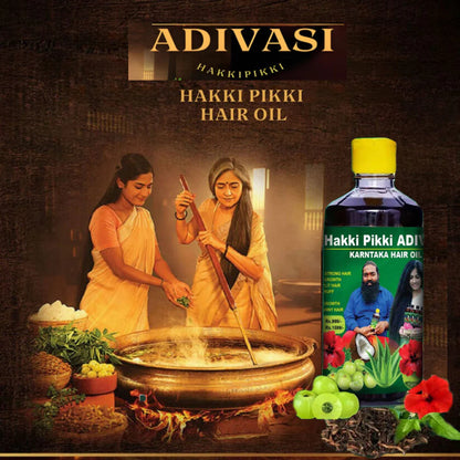 Hakki Pikki Adivasi Neelamabari Herbal Hair Oil