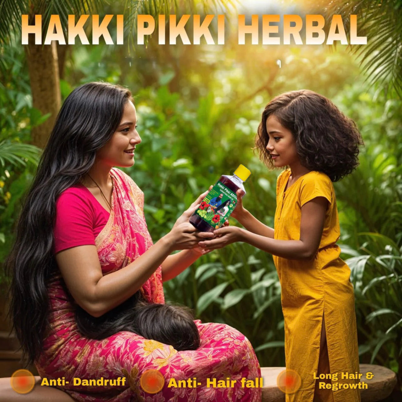 Hakki Pikki Adivasi Neelamabari Herbal Hair Oil
