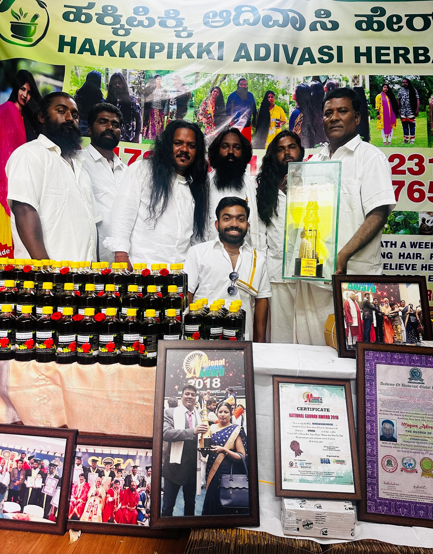 Hakki Pikki Adivasi Neelamabari Herbal Hair Oil