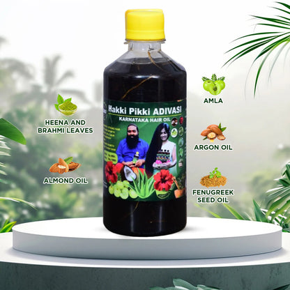 Hakki Pikki Adivasi Neelamabari Herbal Hair Oil
