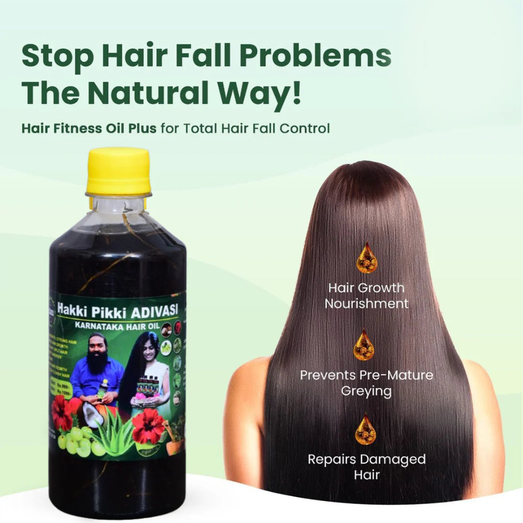 Hakki Pikki Adivasi Neelamabari Herbal Hair Oil