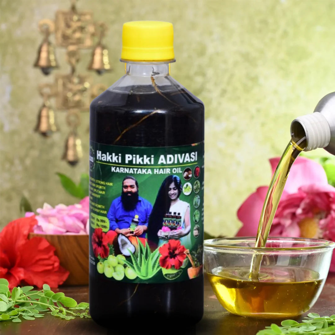 Hakki Pikki Adivasi Neelamabari Herbal Hair Oil